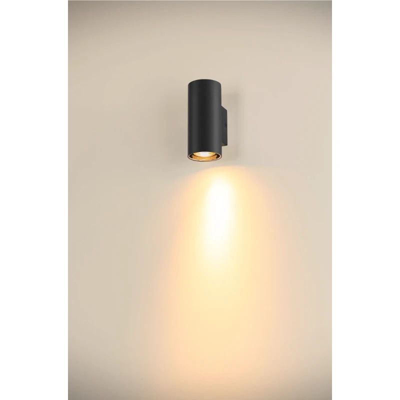 SLV LED Wandlamp | 1X GU10 Max 10W | IP20 Dimbaar Zwart | ASTO