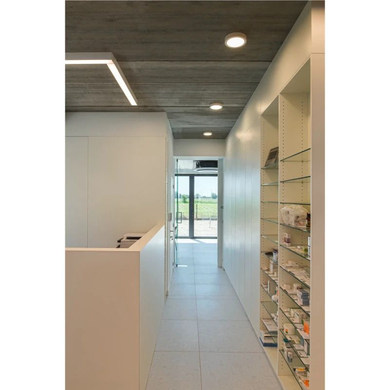 SLV LED Plafondlamp | 15W 3000K 990lm 30 | IP20 Dimbaar Wit | PLASTRA