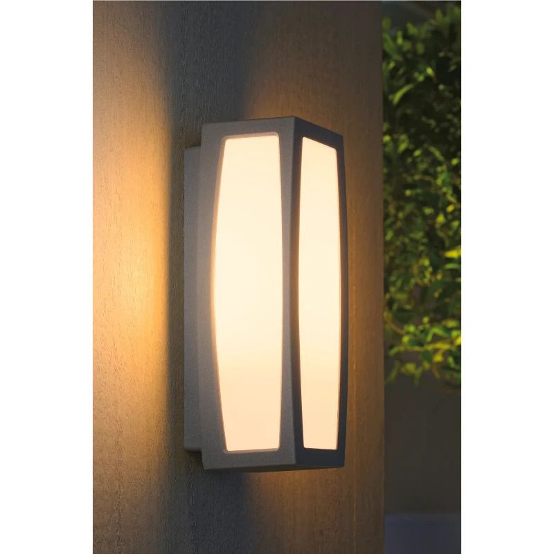 SLV LED Wandlamp | 1X E27 Max 25W  | IP54 Dimbaar Sensor | MERIDIAN
