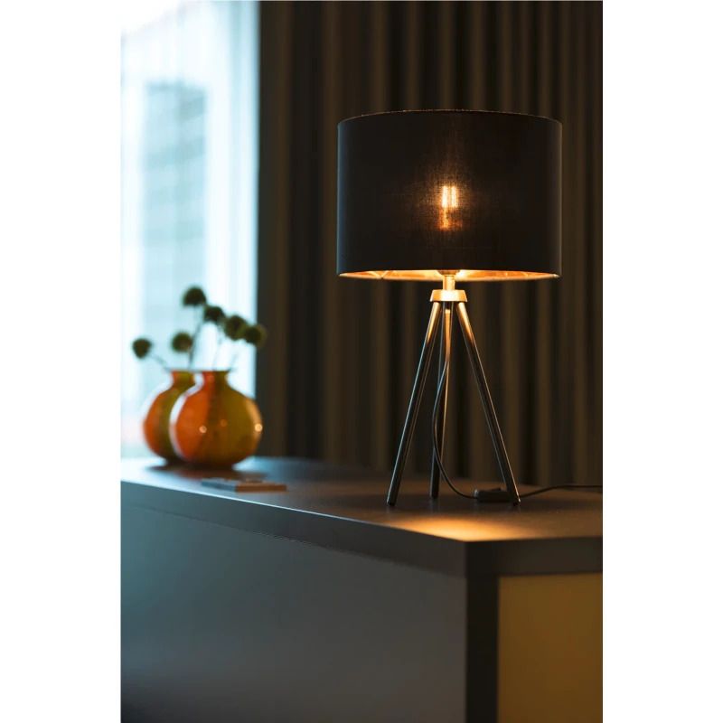 SLV Lampenkap | FENDA lampenkap | D300/ H200 | zwart/koper