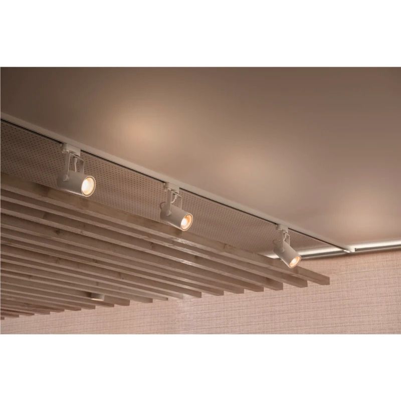 SLV 3-fase LED Rail Armatuur | 1X GU10 Max 25W IP20 | Dimbaar | EURO SPOT
