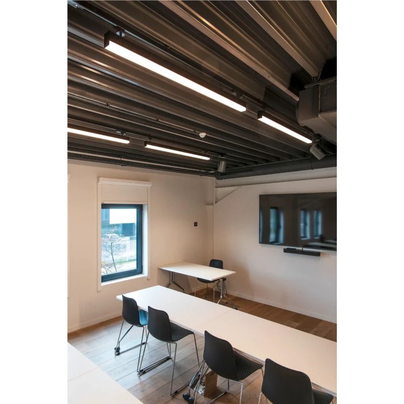 SLV 3-fase LED Rail Armatuur | 40W 3000K 3100lm 830 IP20 | DALI | SIGHT