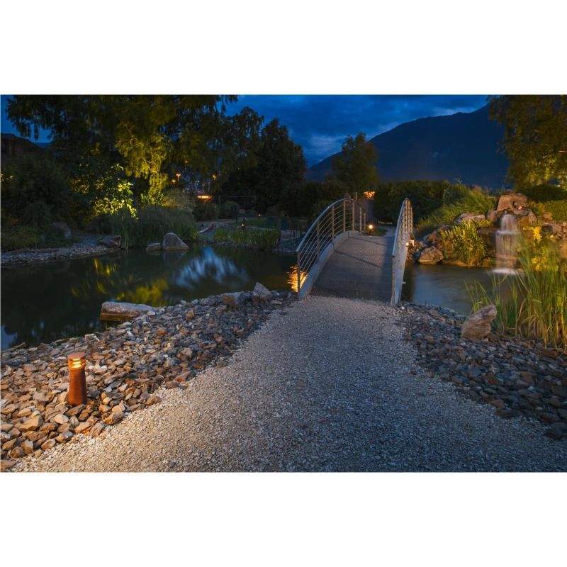 SLV LED Tuinlamp | 9W 3000K 70lm 830 | IP55 RUSTY