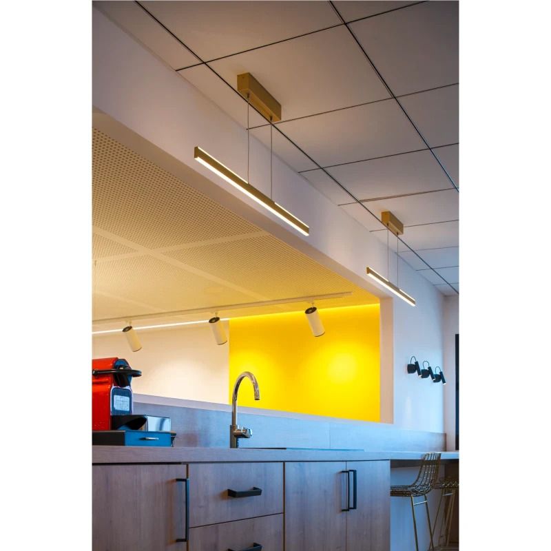 SLV LED Pendelarmatuur | 24W 2700K/3000K 1250lm 927/930 | IP20 Dimbaar | ONE