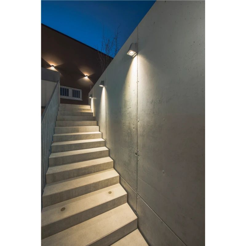 SLV LED Wandlamp | 1X GU10 Max 50W  | IP44 Dimbaar | WALLYX