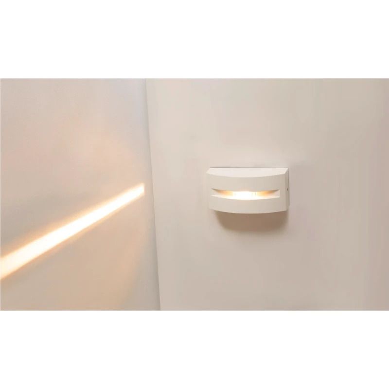 SLV LED Plafond- Wandlamp | 3.5W 3000K 60lm 830 | IP55 Wit | OUT-BEAM