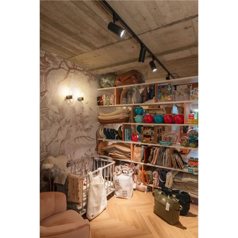 SLV LED Wandlamp | 1X E27 Max 20W | IP20 Dimbaar Zwart | FITU