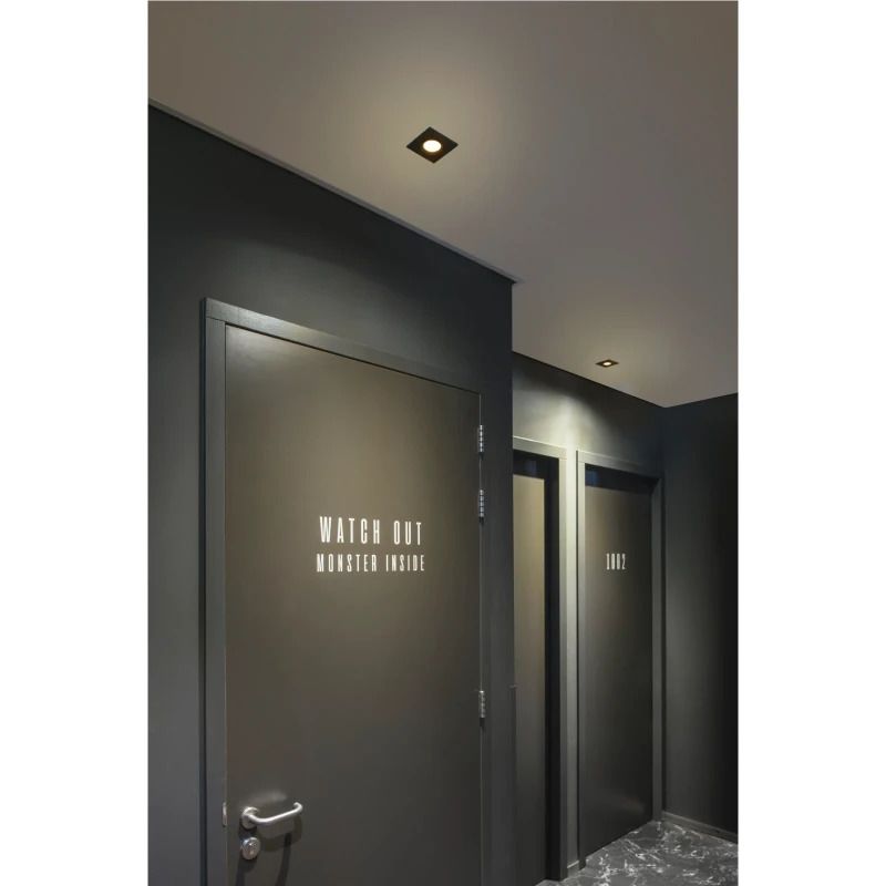SLV LED Inbouwarmatuur Ø68mm | 8W 2700K/3000K 560lm IP20 | Dimbaar | UNIVERSAL DOWNLIGHT