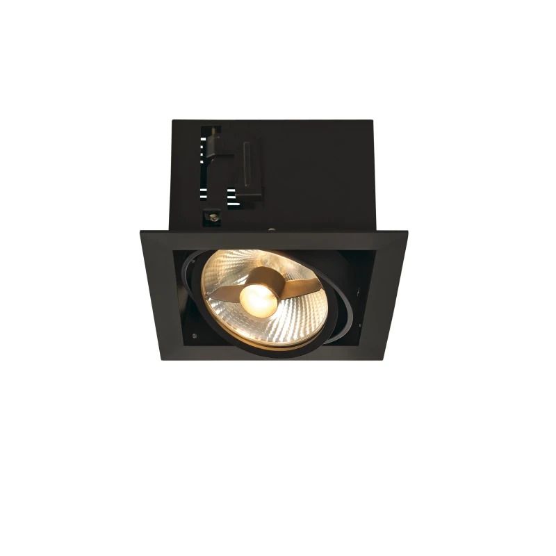 SLV LED Inbouwarmatuur Ømm | 1X GU10 Max 75W IP20 | Dimbaar | KADUX