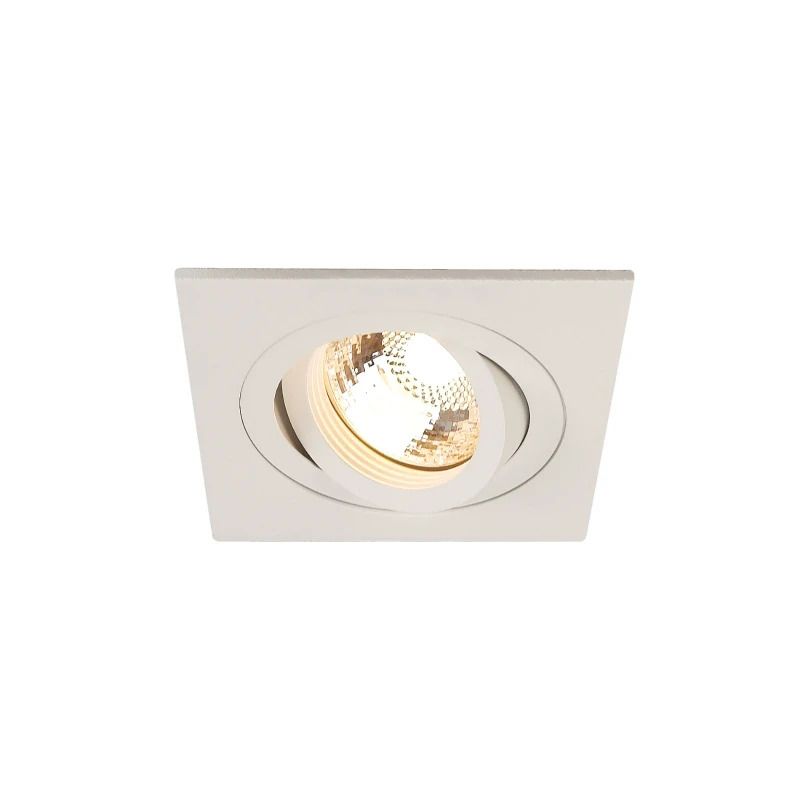 SLV LED Inbouwarmatuur Vierkant | 1X GU10 Max 50W IP20 | Dimbaar | NEW TRIA