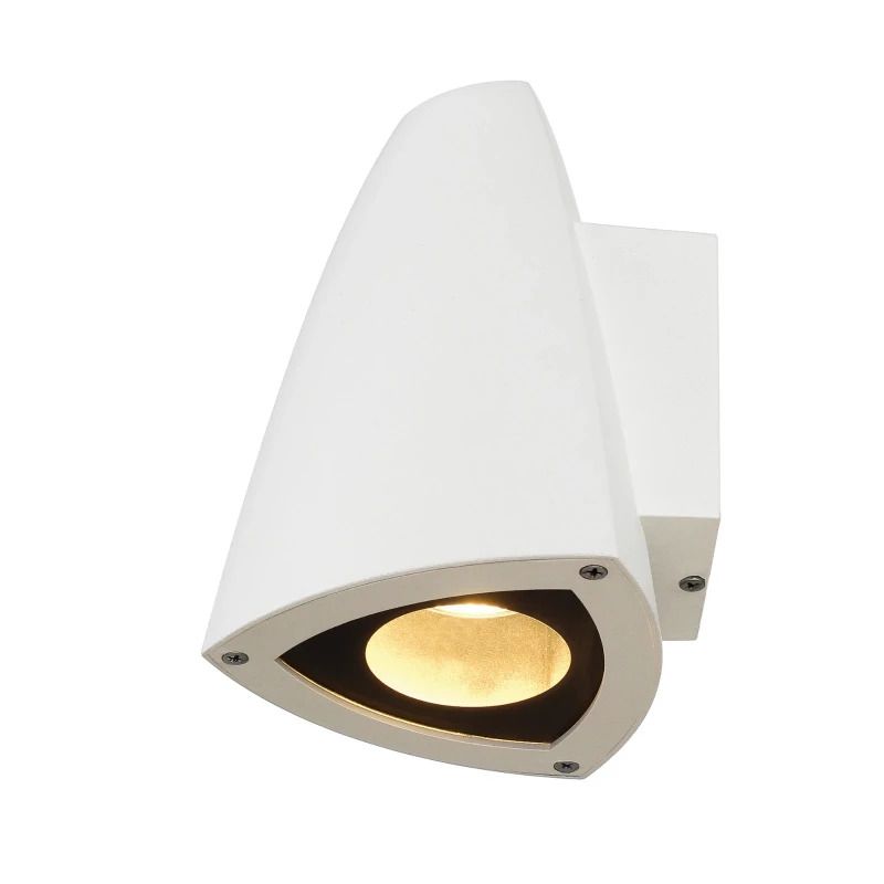 SLV LED Wandlamp | 1X GU10 Max 50W 9 | IP44 Dimbaar Wit