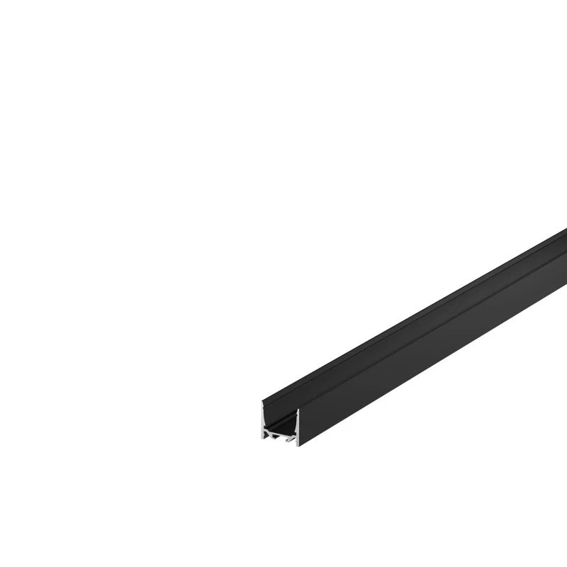 SLV Onderdeel | GRAZIA 20 LED opbouwprofiel | standaard | glad | 3 m | zwart