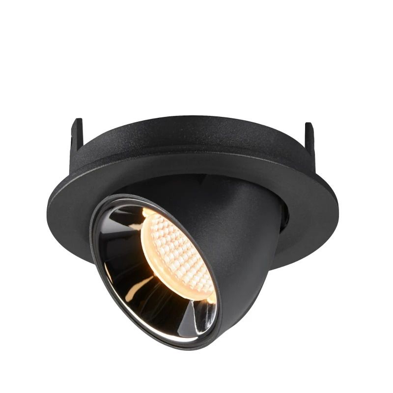 SLV LED Inbouwarmatuur Ø90mm | 8.6W 3000K 700lm 930 IP20 | NUMINOS