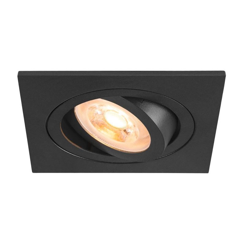 SLV LED Inbouwarmatuur Vierkant | 1X GU10 Max 10W IP20 | Dimbaar | NEW TRIA