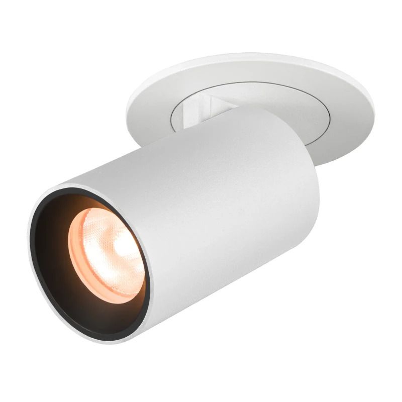 SLV LED Inbouwarmatuur Ø68mm | 2700K 620lm 927 IP20 | NUMINOS