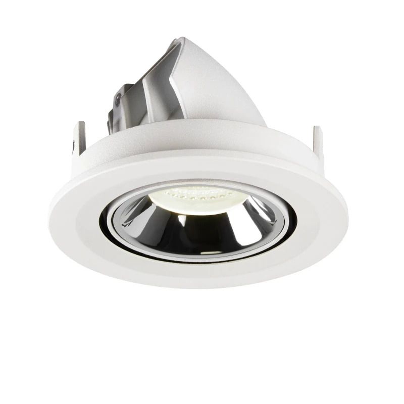 SLV LED Inbouwarmatuur Ø90mm | 8.6W 4000K 750lm 940 IP20 | NUMINOS