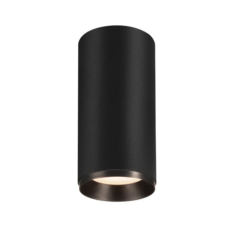 SLV LED Plafondlamp | 28W 4000K 2620lm 740 | IP20 DALI Dimbaar Zwart | NUMINOS