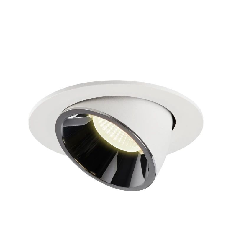 SLV LED Inbouwarmatuur Ø145mm | 25.4W 4000K 2350lm 940 IP20 | NUMINOS