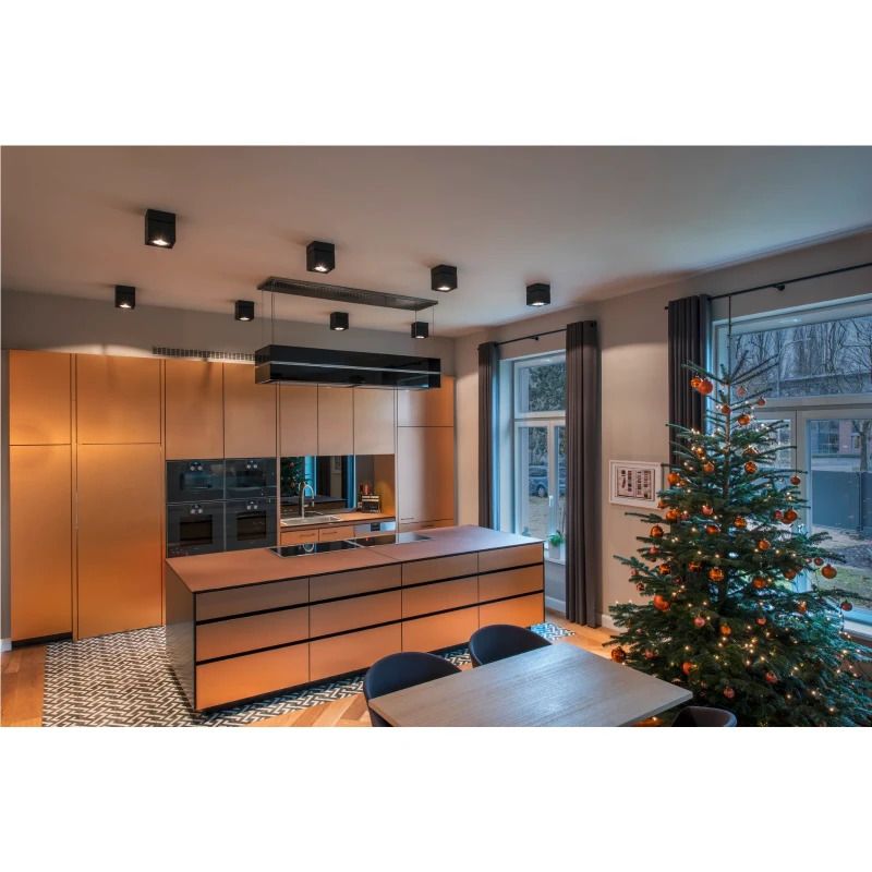 SLV LED Plafondlamp | 1X GU10 Max 75W | IP20 Dimbaar Zwart | KARDAMOD