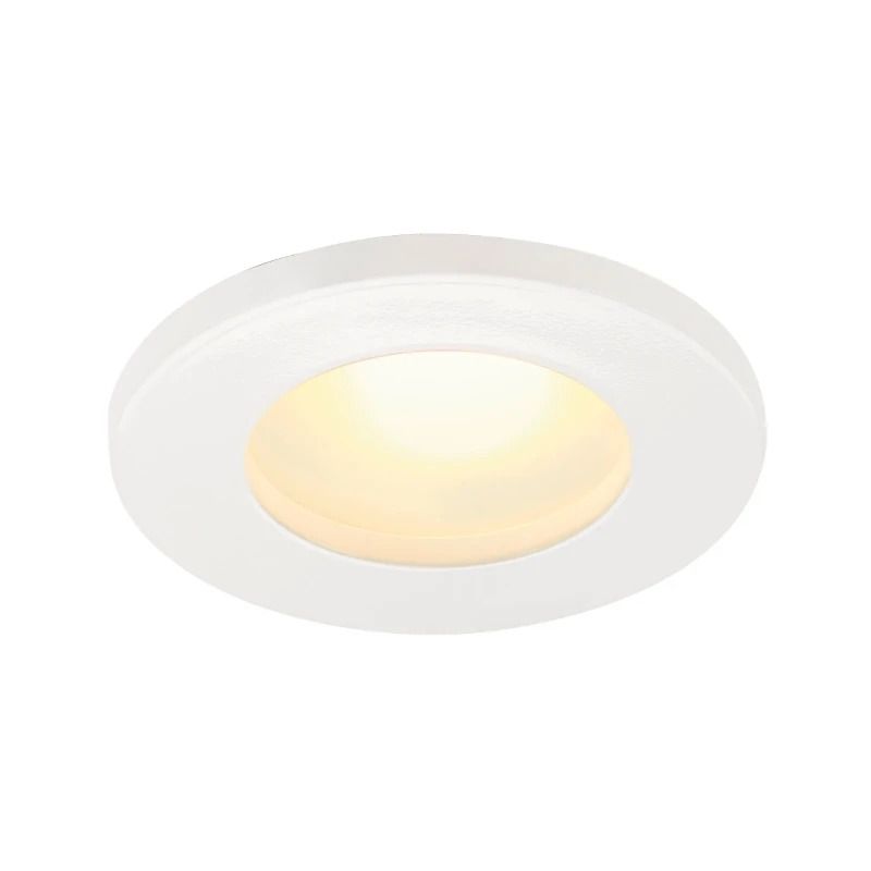 SLV LED Inbouwarmatuur Ø70mm | 1X GU10 Max 35W 9 IP44 | Dimbaar | DOLIX