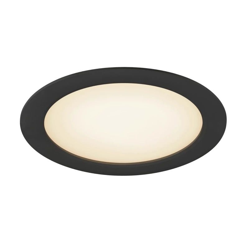 SLV Onderdeel | DOWNLIGHT V 200 | vlakke afdekking zwart