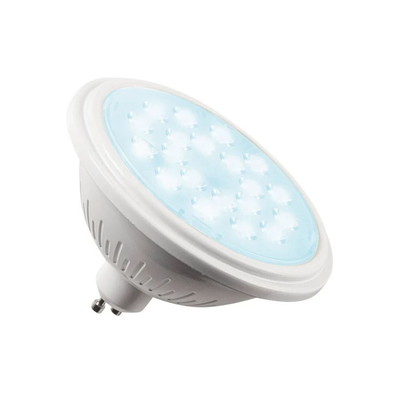 10x SLV Smart GU10 ES111 LED Spot | 10W 2700K/6500K 220V/240V 27/65 | 760lm 25° Dimbaar
