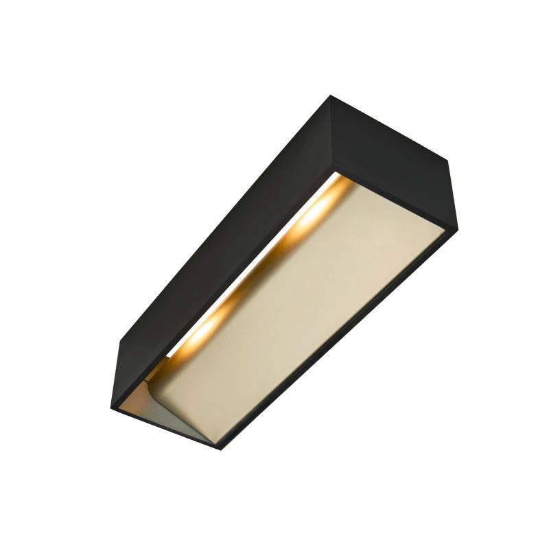 SLV LED Wandlamp | 18W 3000K 1100lm 930 | IP20 Dimbaar Zwart | LOGS