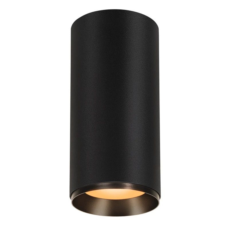 SLV LED Plafondlamp | 36W 2700K 2980lm 927 | IP20 DALI Dimbaar Zwart | NUMINOS
