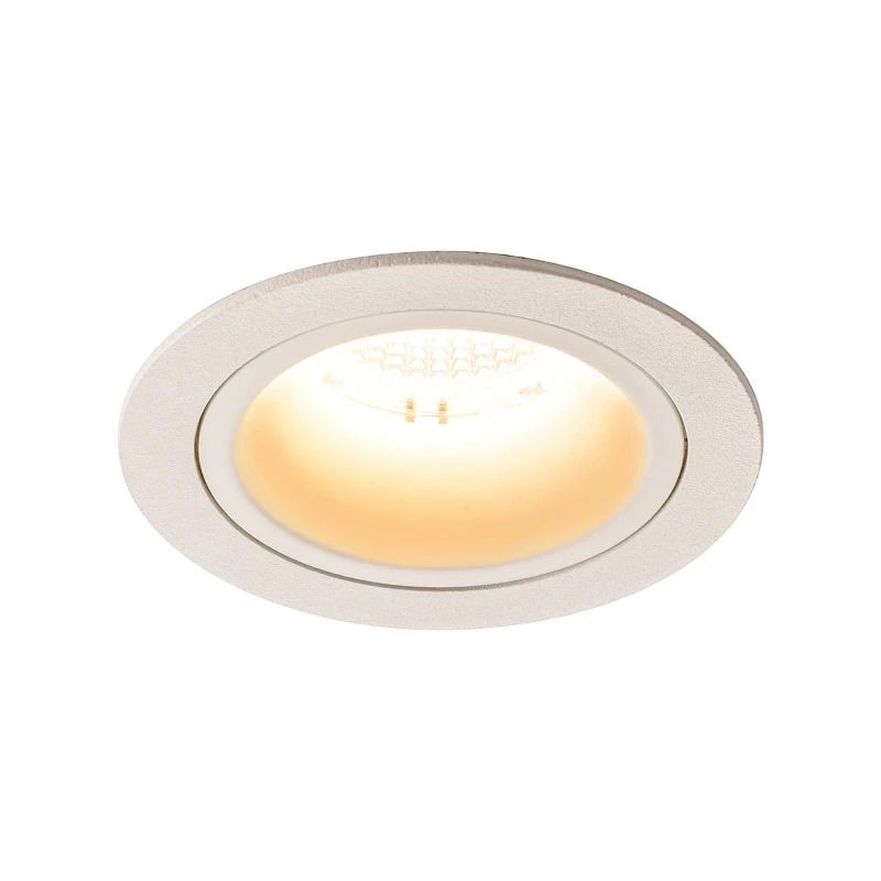 SLV LED Inbouwarmatuur Ø90mm | 17.55W 3000K 1600lm 930 IP20 | NUMINOS