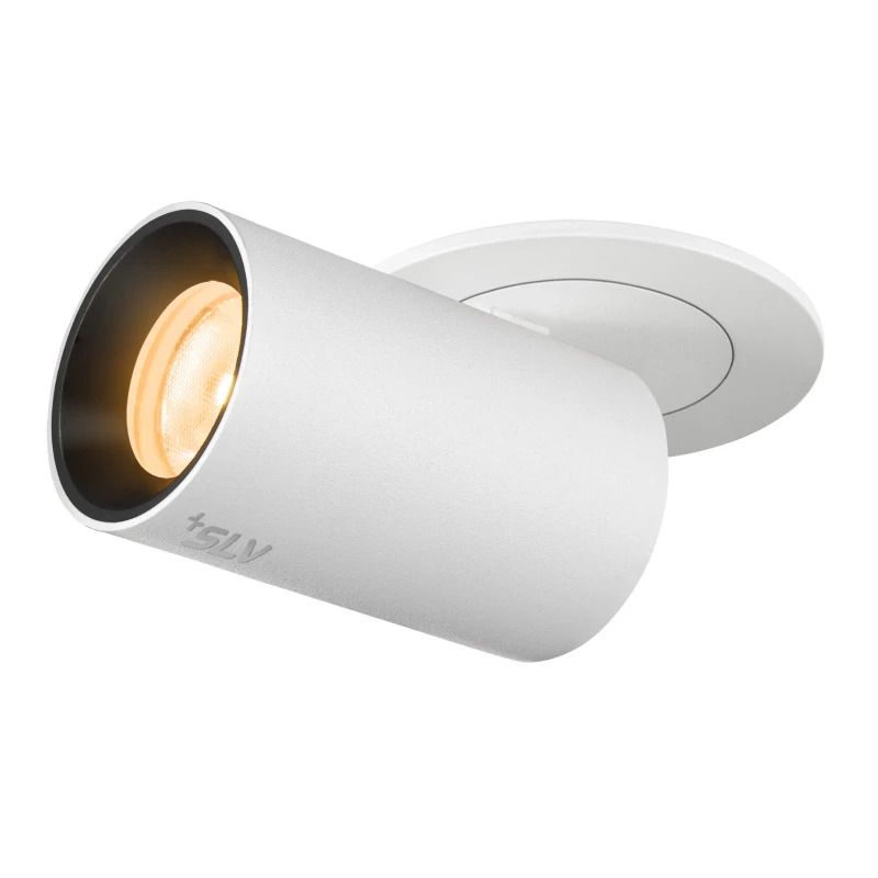 SLV LED Inbouwarmatuur Ø68mm | 3000K 700lm 930 IP20 | NUMINOS