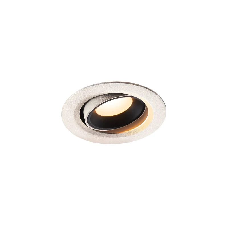 SLV LED Inbouwarmatuur Ø68mm | 7W 3000K 670lm 930 IP20 | NUMINOS