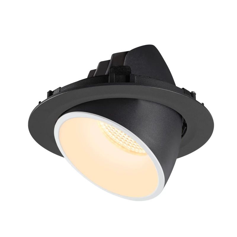 SLV LED Inbouwarmatuur Ø175mm | 37.4W 3000K 3550lm 930 IP20 | NUMINOS