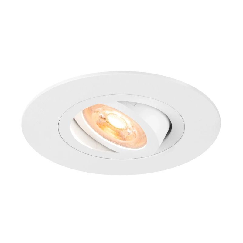 SLV LED Inbouwarmatuur Ø75mm | 1X GU10 Max 10W IP20 | Dimbaar | NEW TRIA