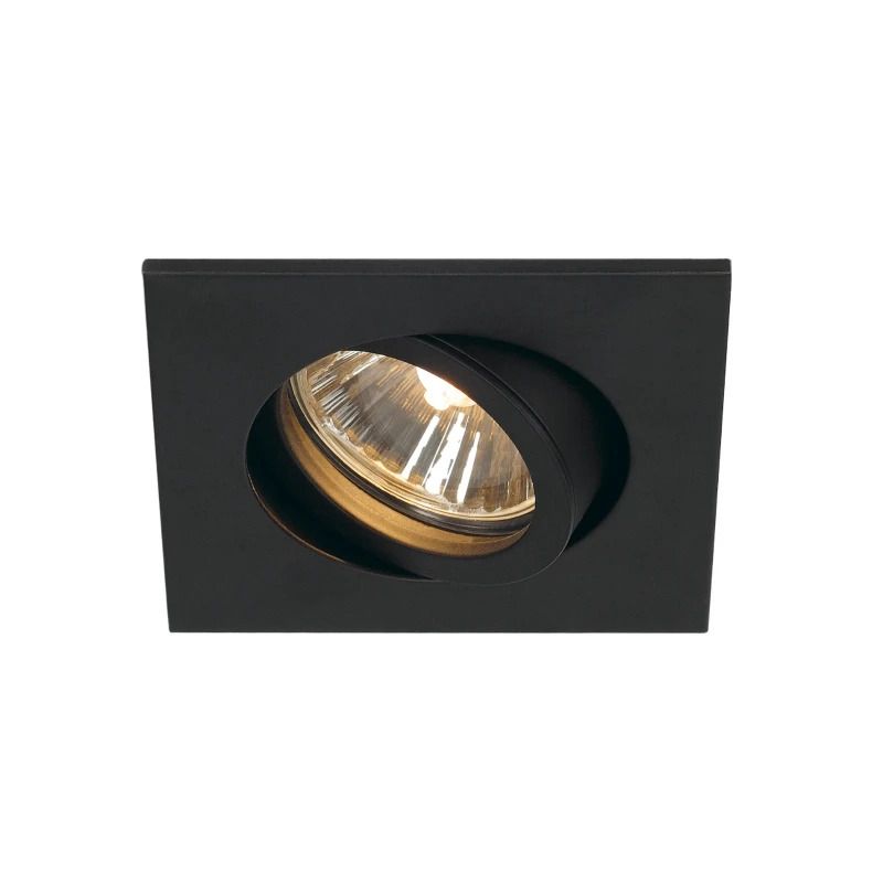 SLV LED Inbouwarmatuur Vierkant | 1X GU10 Max 50W IP20 | Dimbaar | NEW TRIA