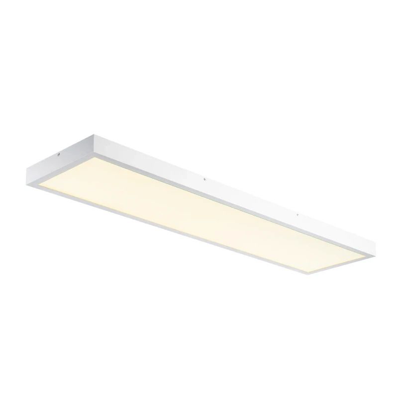 SLV LED Paneel Opbouw 120X30cm | 43W 4000K 3400lm 840 | IP20 DALI Dimbaar Wit | LED PANEL