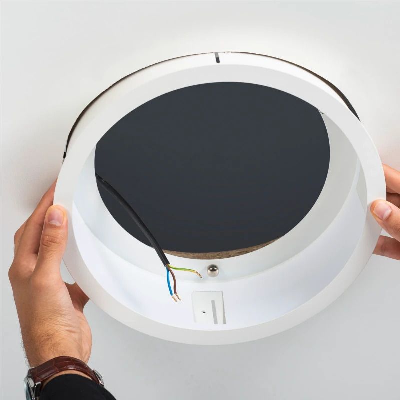 SLV LED Inbouwarmatuur Ø290mm | 14W 3000K/4000K 1600lm IP20 | MEDO