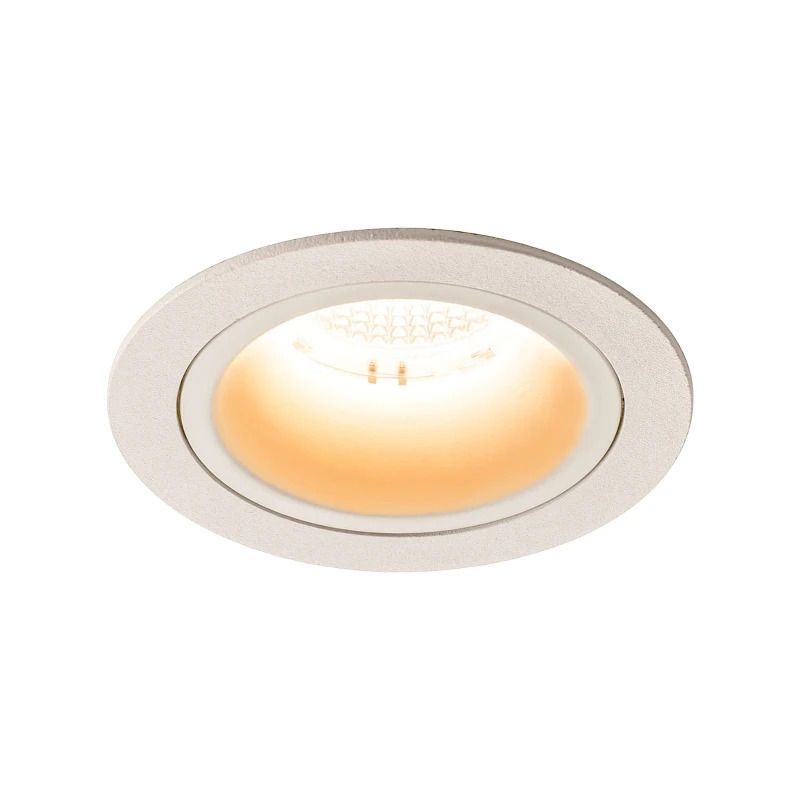 SLV LED Inbouwarmatuur Ø90mm | 17.55W 2700K 1600lm 927 IP20 | NUMINOS