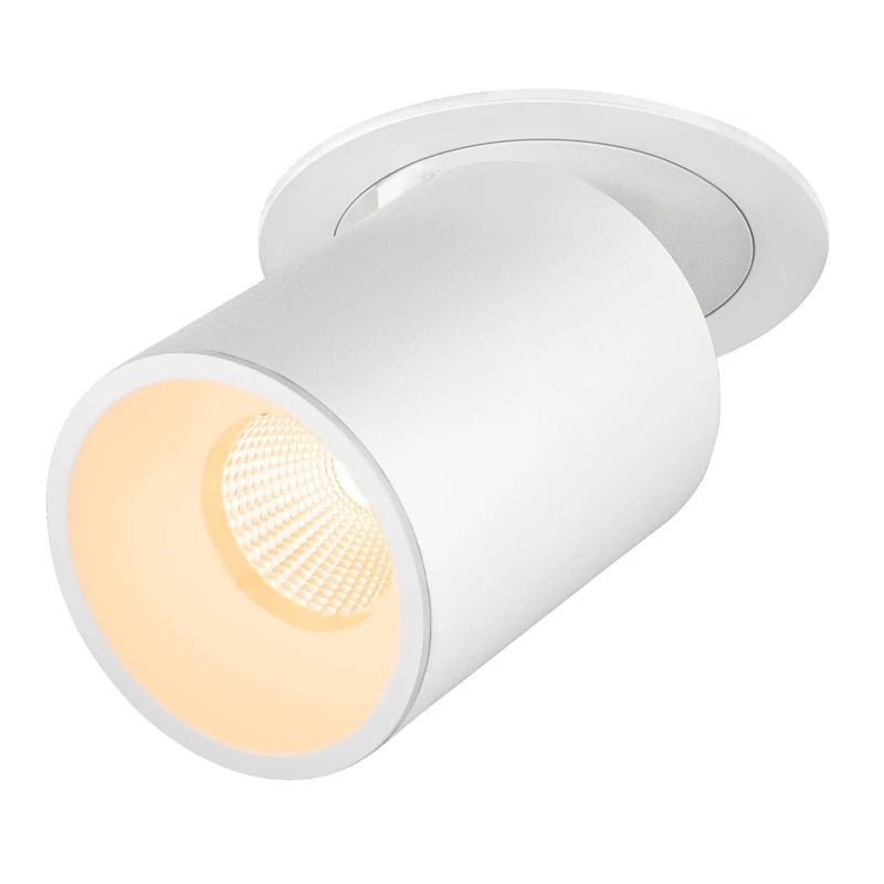 SLV LED Inbouwarmatuur Ø130mm | 3000K 2300lm 930 IP20 | NUMINOS