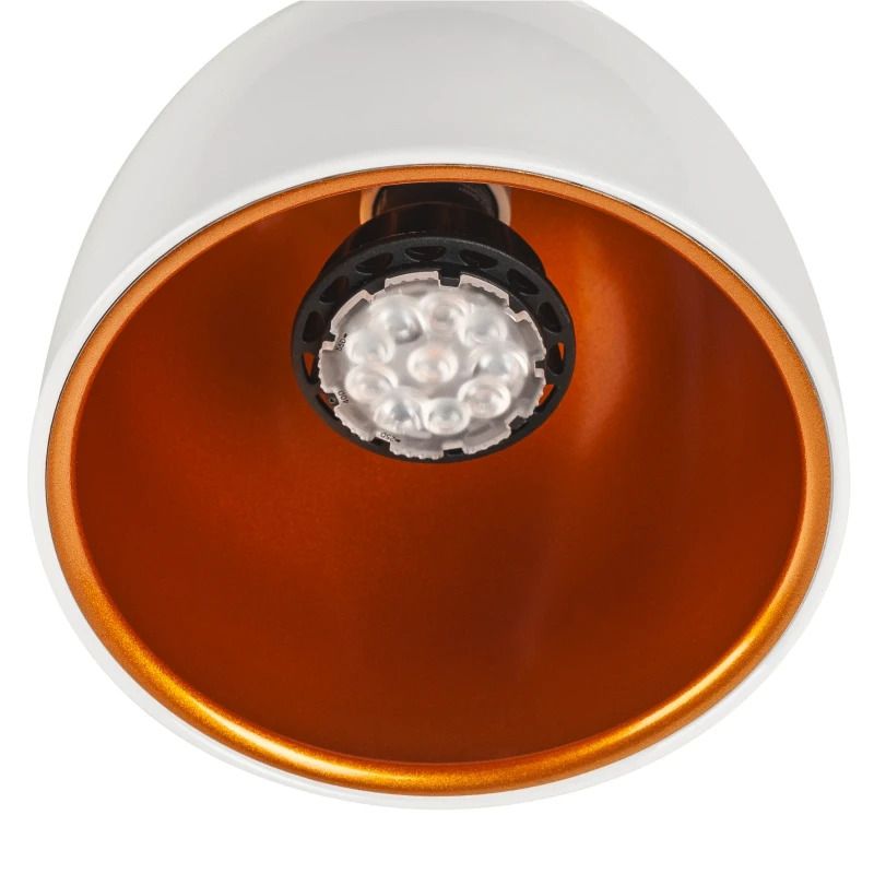 SLV 3-fase LED Rail Armatuur | 1X GU10 Max 25W IP20 | Dimbaar | PARA CONE
