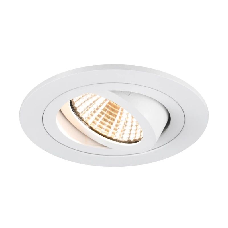 SLV LED Inbouwarmatuur Ø75mm | 8.3W 3000K 750lm 930 IP20 | Dimbaar | NEW TRIA
