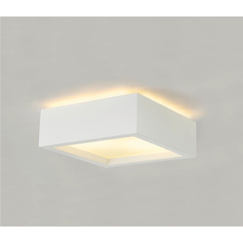 SLV LED Armatuur | 2X E27 Max 25W  | IP20 Dimbaar Wit | PLASTRA