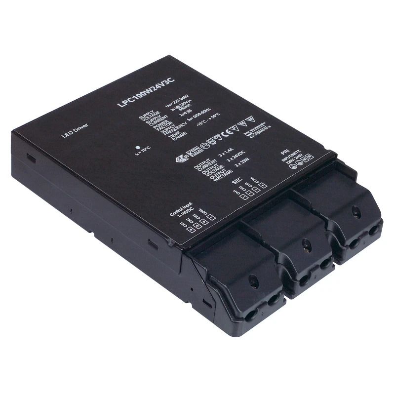 SLV LED Driver | 100W 24V | 1-10V IP20