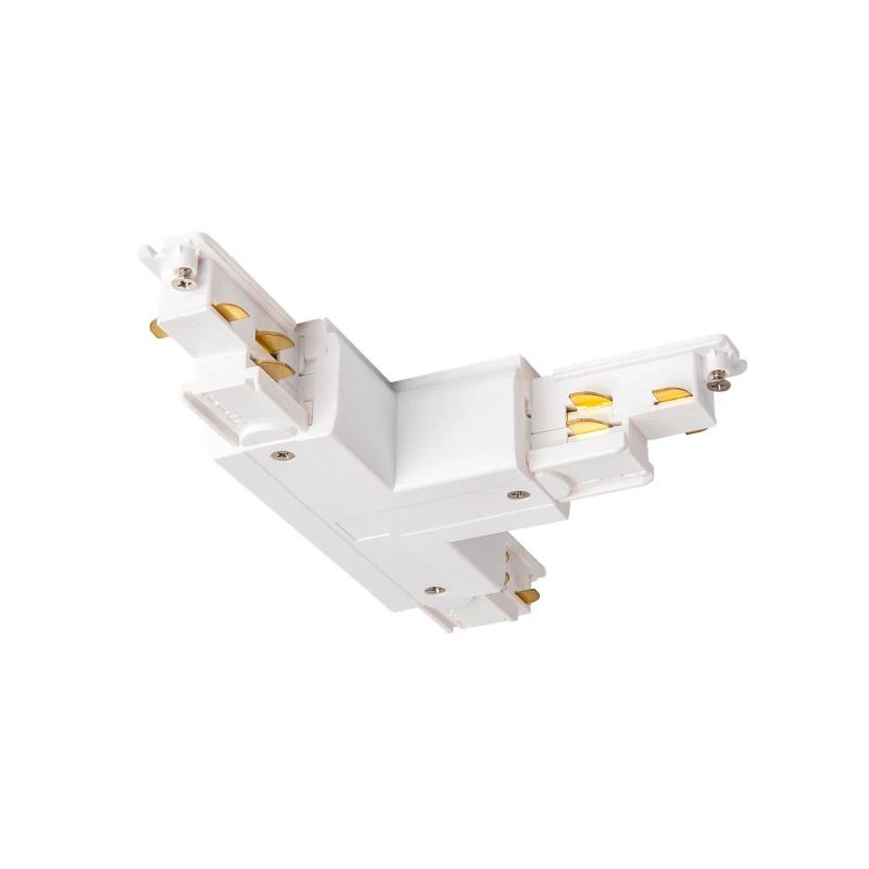 SLV Onderdeel | S-TRACK T-verbinder aarde binnen, links, DALI, PHASE, wit | S-TRACK SYSTEM