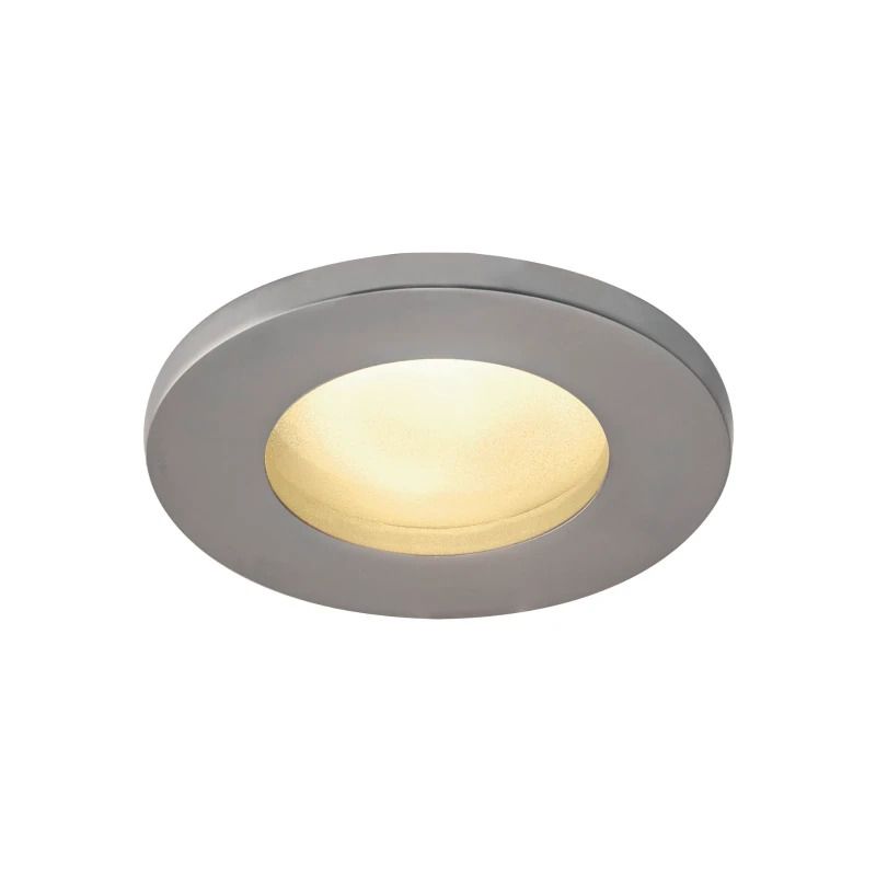 SLV LED Inbouwarmatuur Ø68mm | 1X GU10 Max 50W IP65 | Dimbaar | DOLIX