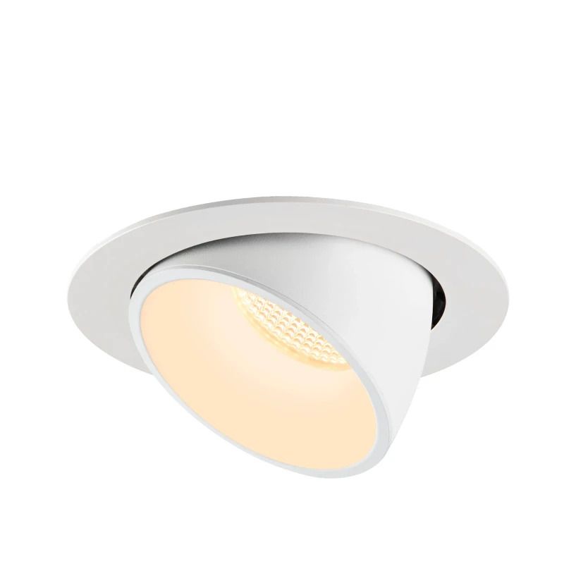 SLV LED Inbouwarmatuur Ø175mm | 37.4W 3000K 3550lm 930 IP20 | NUMINOS