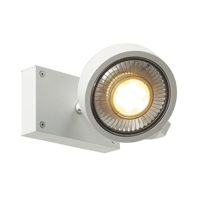 SLV LED Plafondlamp | 1X GU10 Max 75W | IP20 Dimbaar Wit | KALU