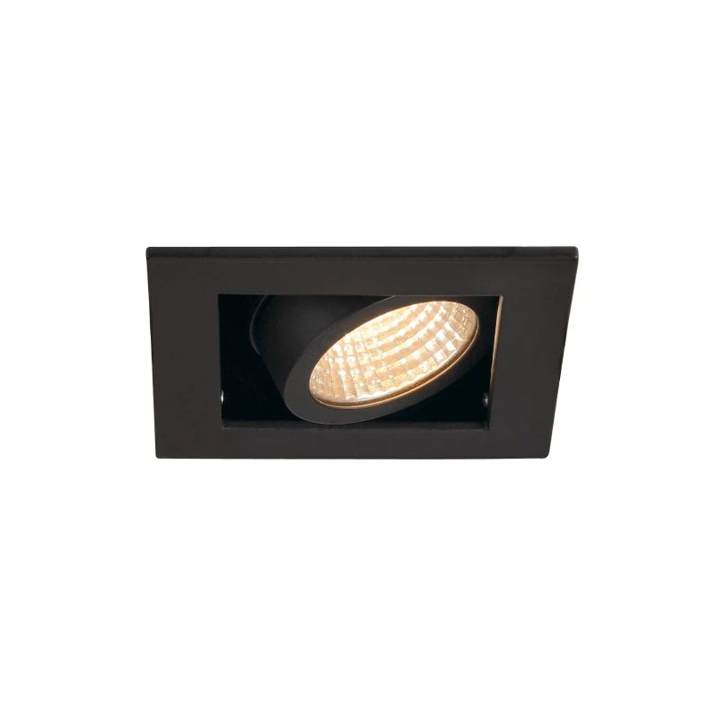 SLV LED Inbouwarmatuur Vierkant | 7.5W 3000K 650lm 830 IP20 | Dimbaar | KADUX