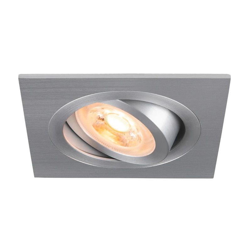 SLV LED Inbouwarmatuur Vierkant | 1X GU10 Max 10W IP20 | Dimbaar | NEW TRIA