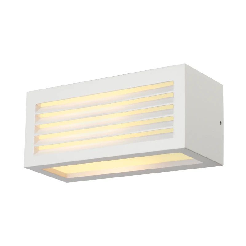 SLV LED Wandlamp | 1X E27 Max 18W | IP54 Dimbaar Wit | BOX