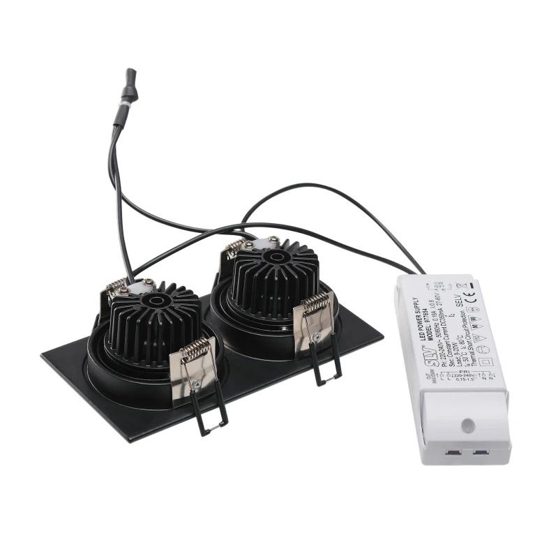 SLV LED Inbouwarmatuur Ømm | 14W 2700K 1160lm 827 IP20 | NEW TRIA